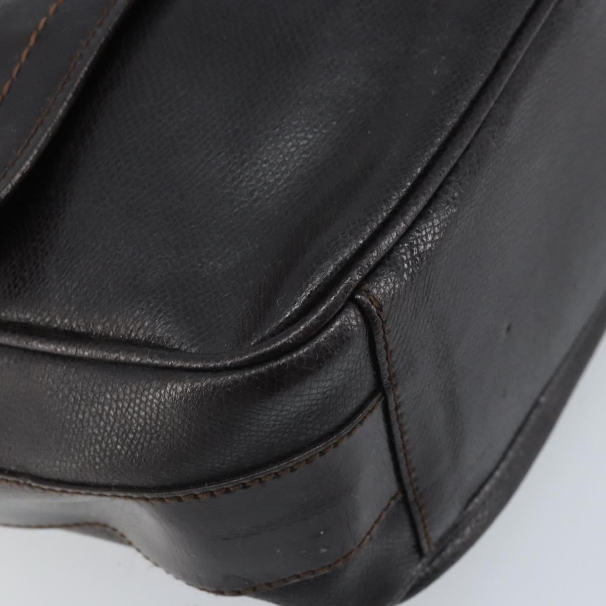 Salvatore Ferragamo Vintage Leather Brown Leather Shoulder Bag Bag (Pre-Owned)