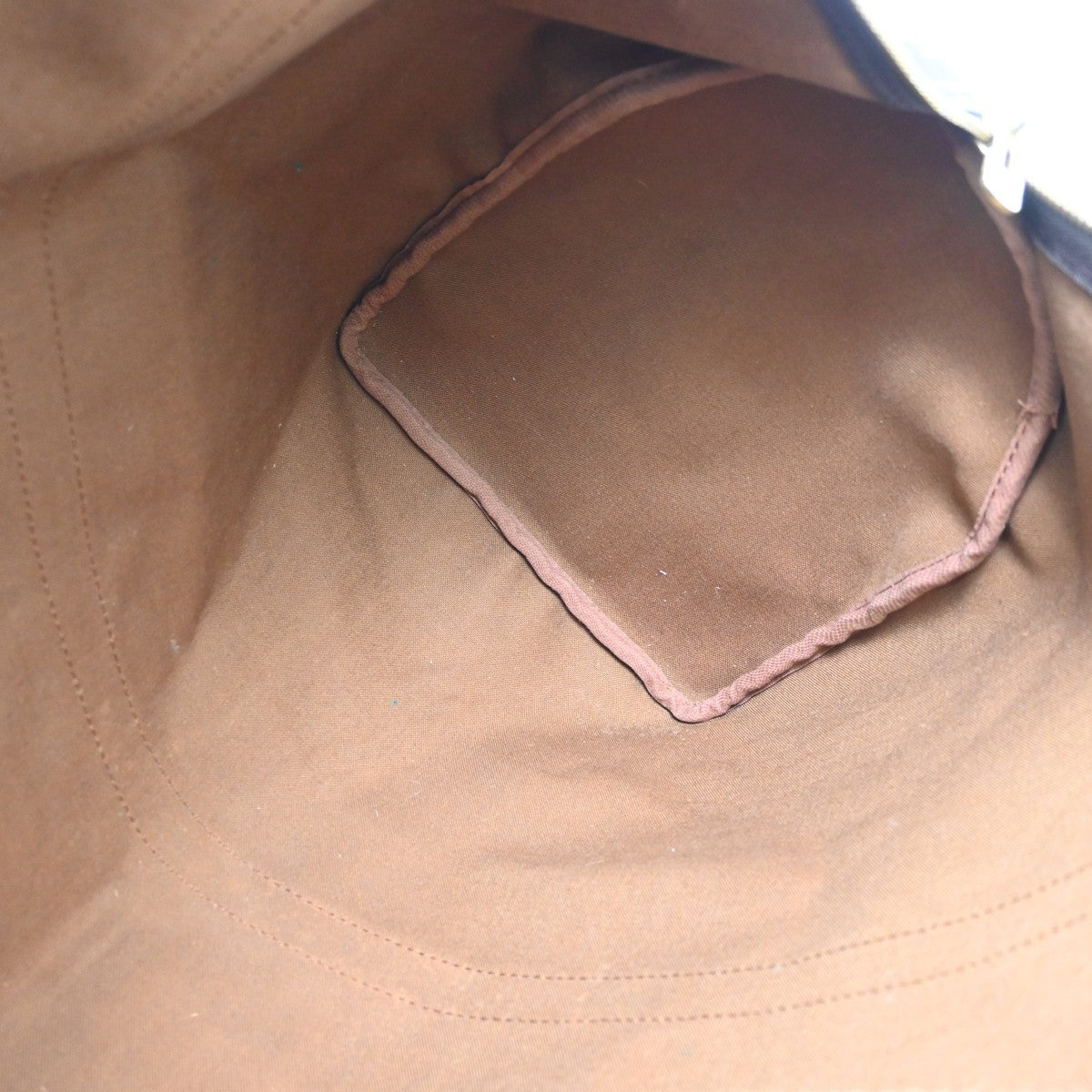 Louis Vuitton Keepall Canvas Brown Canvas Travel Bag Bag (Pre-Owned)