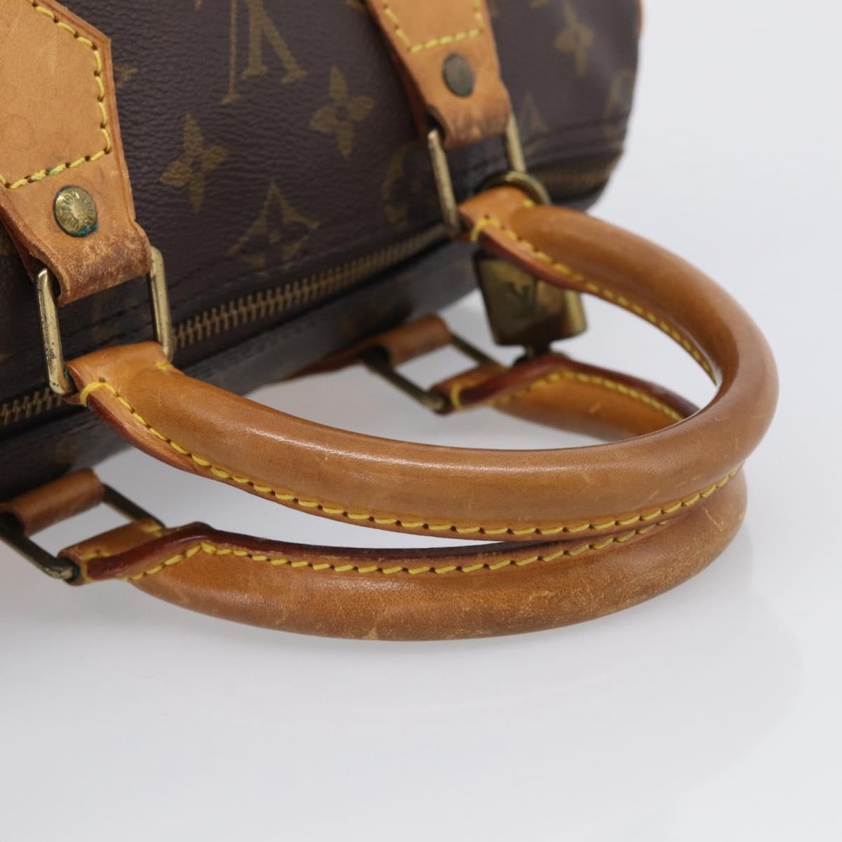 Louis Vuitton Speedy Monogram Canvas Brown Canvas Handbag (Pre-Owned)