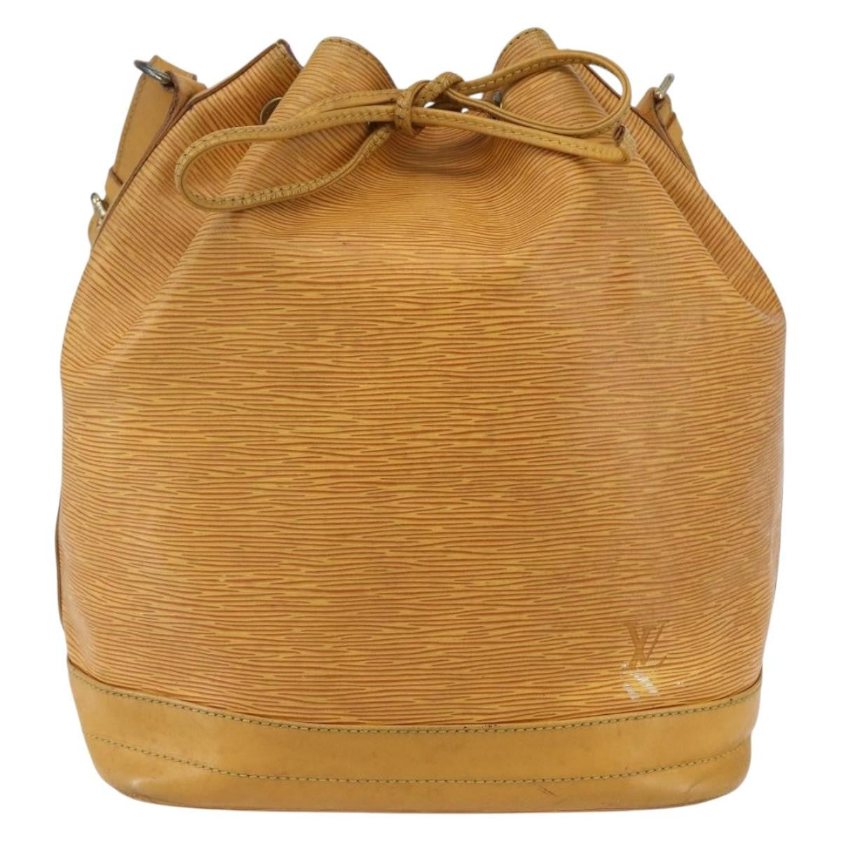 Louis Vuitton Petit Noe Nm Epi Leather Yellow Leather Shoulder Bag Bag (Pre-Owned)