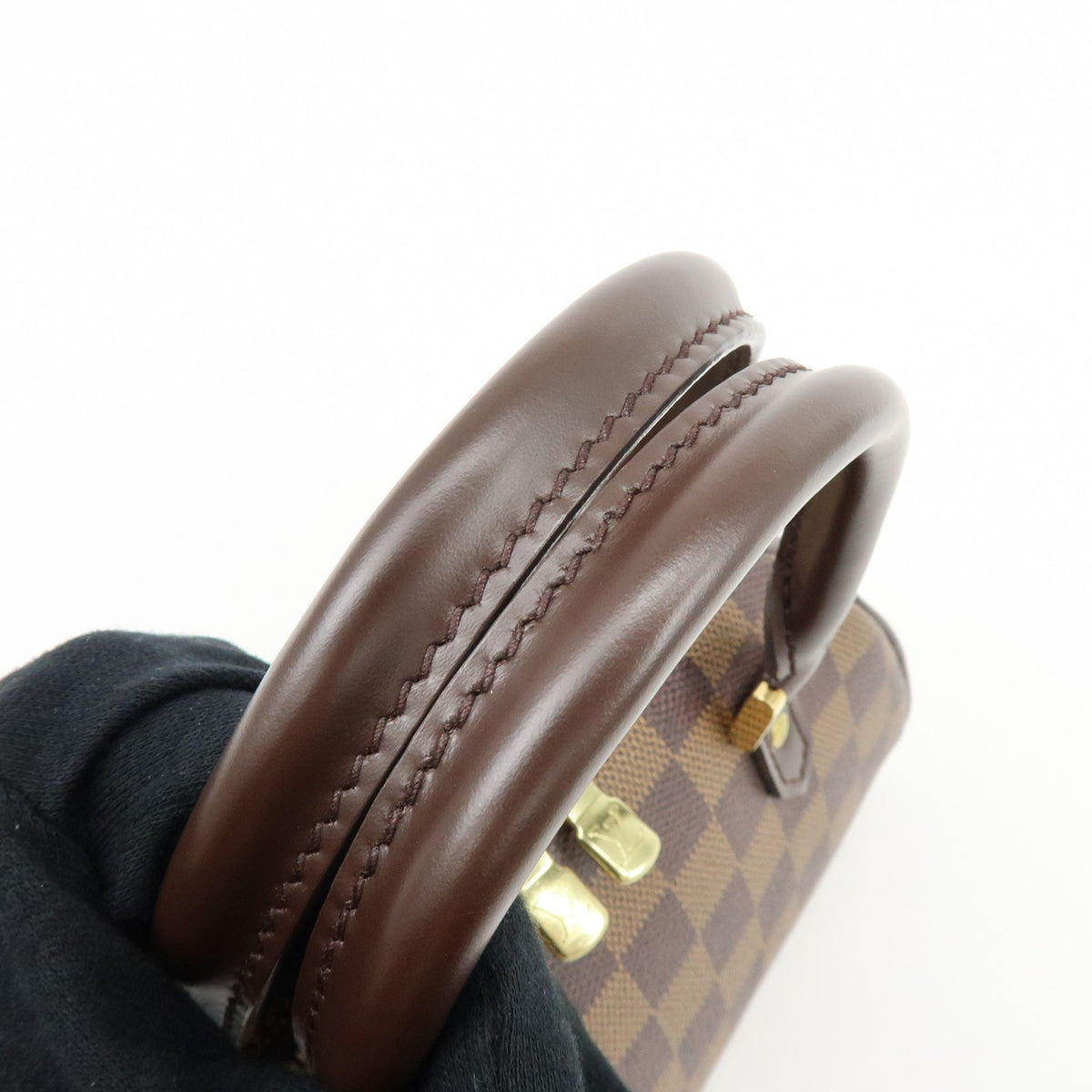 Louis Vuitton Ribera Damier Brown Canvas Handbag (Pre-Owned)