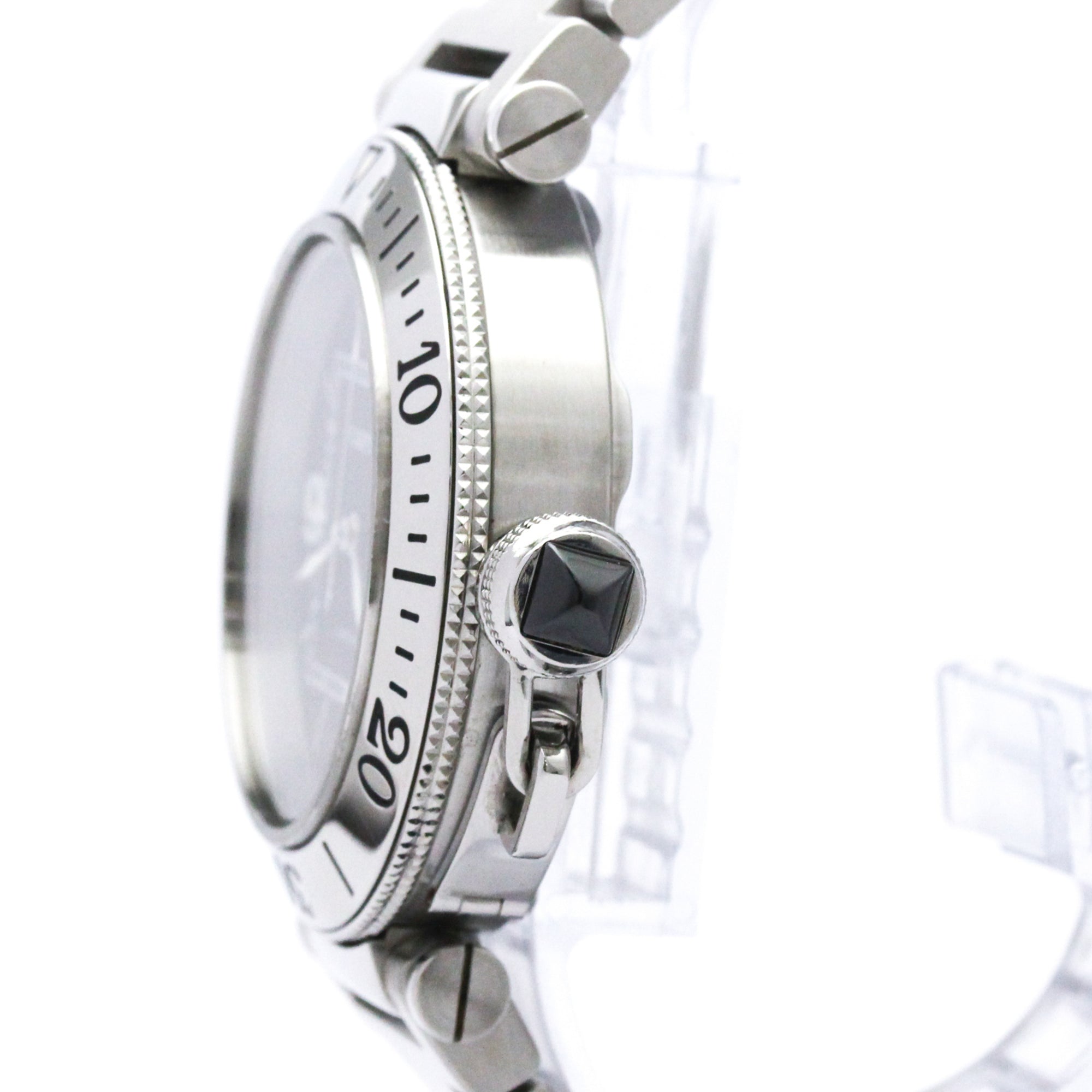 Cartier Pasha De Cartier Automatic Stainless Steel Watch (Pre-Owned)