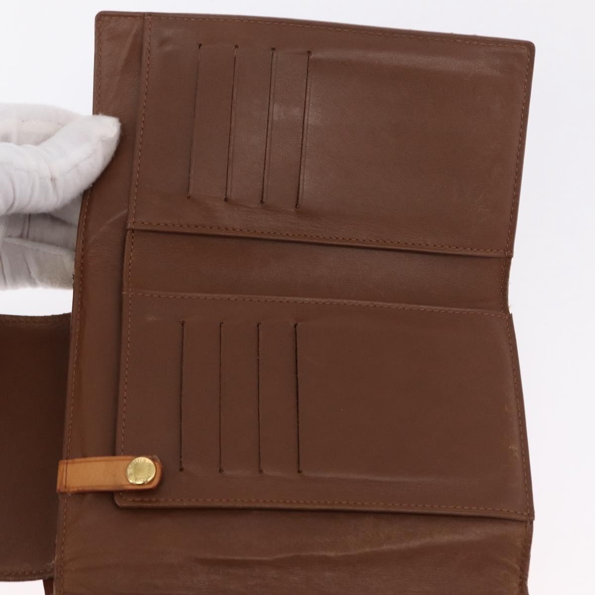 Louis Vuitton Walker Monogram Vernis Brown Patent_Leather Wallets Accessory (Pre-Owned)