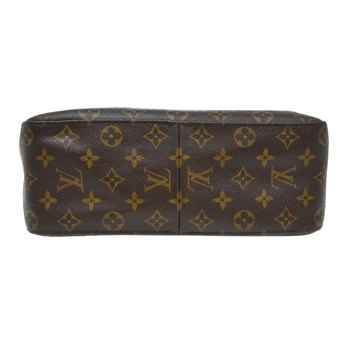 Louis Vuitton Looping Monogram Canvas Brown Canvas Handbag (Pre-Owned)