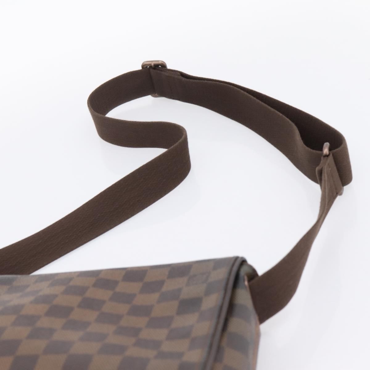 Louis Vuitton Brooklyn Damier Brown Canvas Shoulder Bag Bag (Pre-Owned)