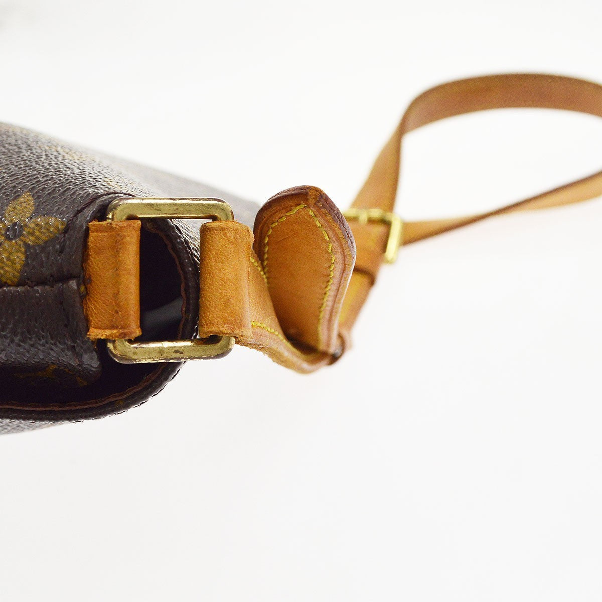Louis Vuitton Musette Salsa Monogram Canvas Brown Canvas Shoulder Bag Bag (Pre-Owned)