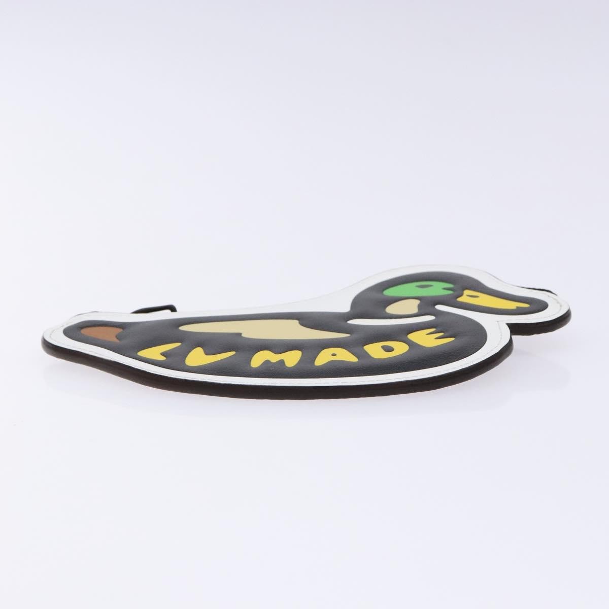 Louis Vuitton Nigo Duck Coin Holder Printed Leather And Limited Edition Giant Damier Black Canvas Card Holders Accessory (Pre-Owned)