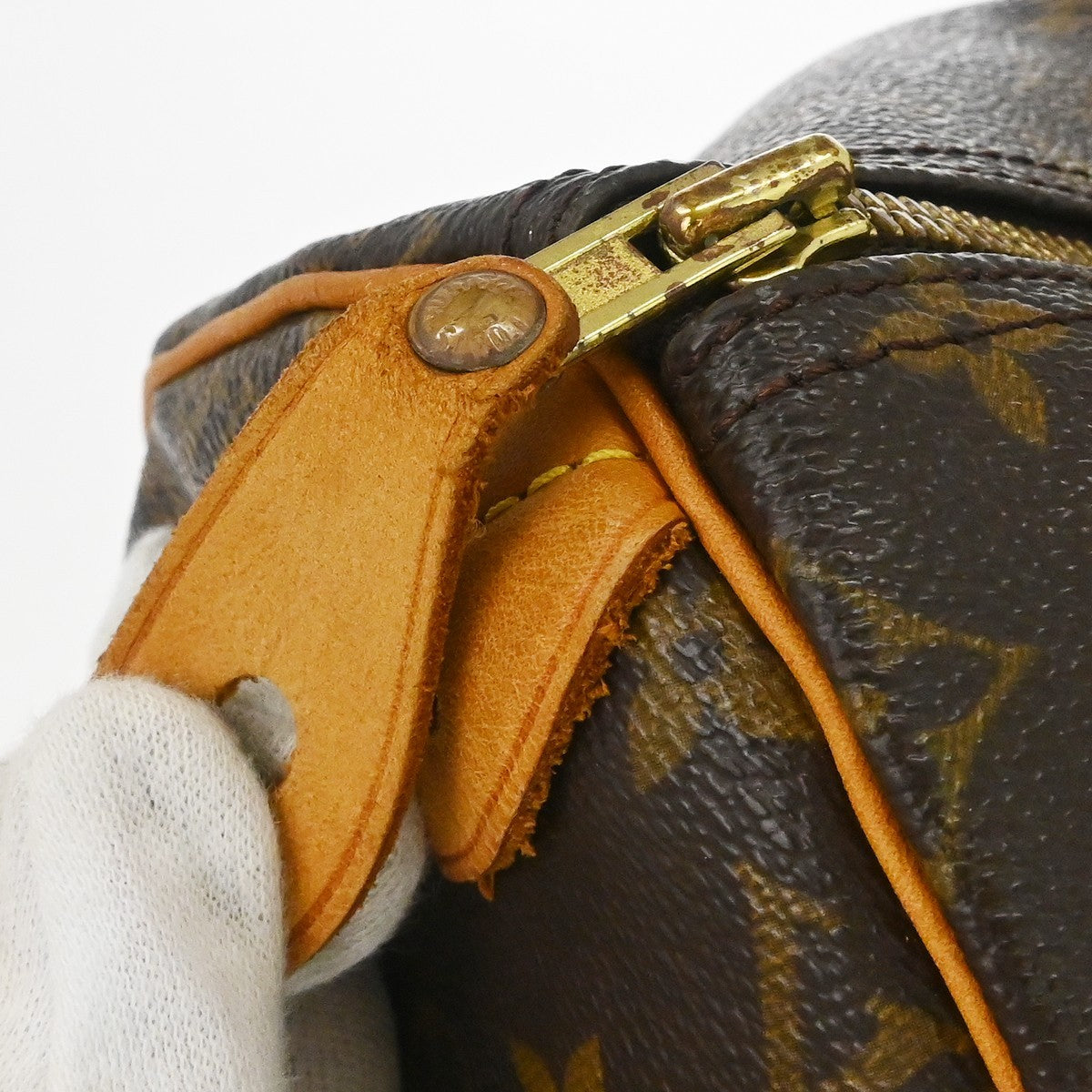 Louis Vuitton Speedy Monogram Canvas Brown Canvas Handbag (Pre-Owned)
