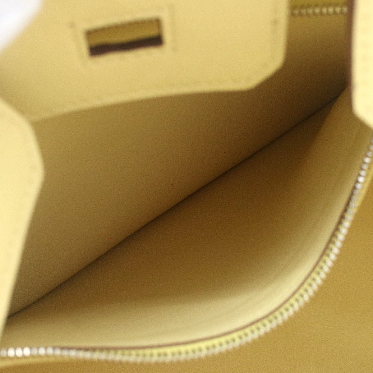 Hermes Birkin Yellow Swift With Palladium Hardware Yellow Leather Handbag (Pre-Owned)