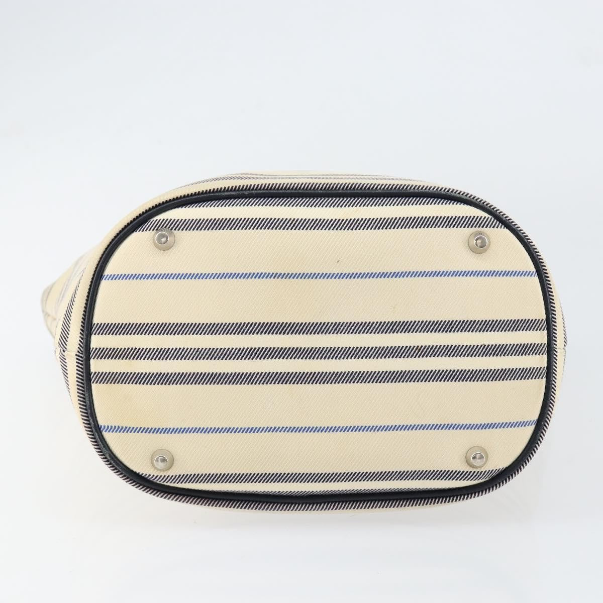 Burberry Vintage Canvas Beige Canvas Tote Bag Bag (Pre-Owned)