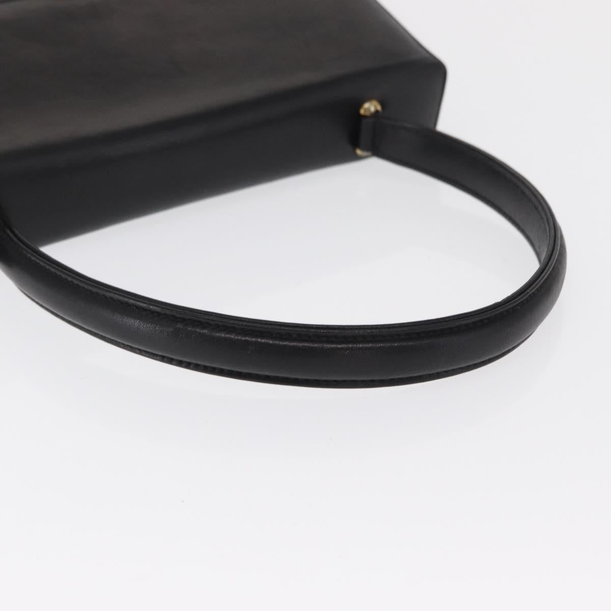 Celine Handbag Leather Black Leather Handbag (Pre-Owned)