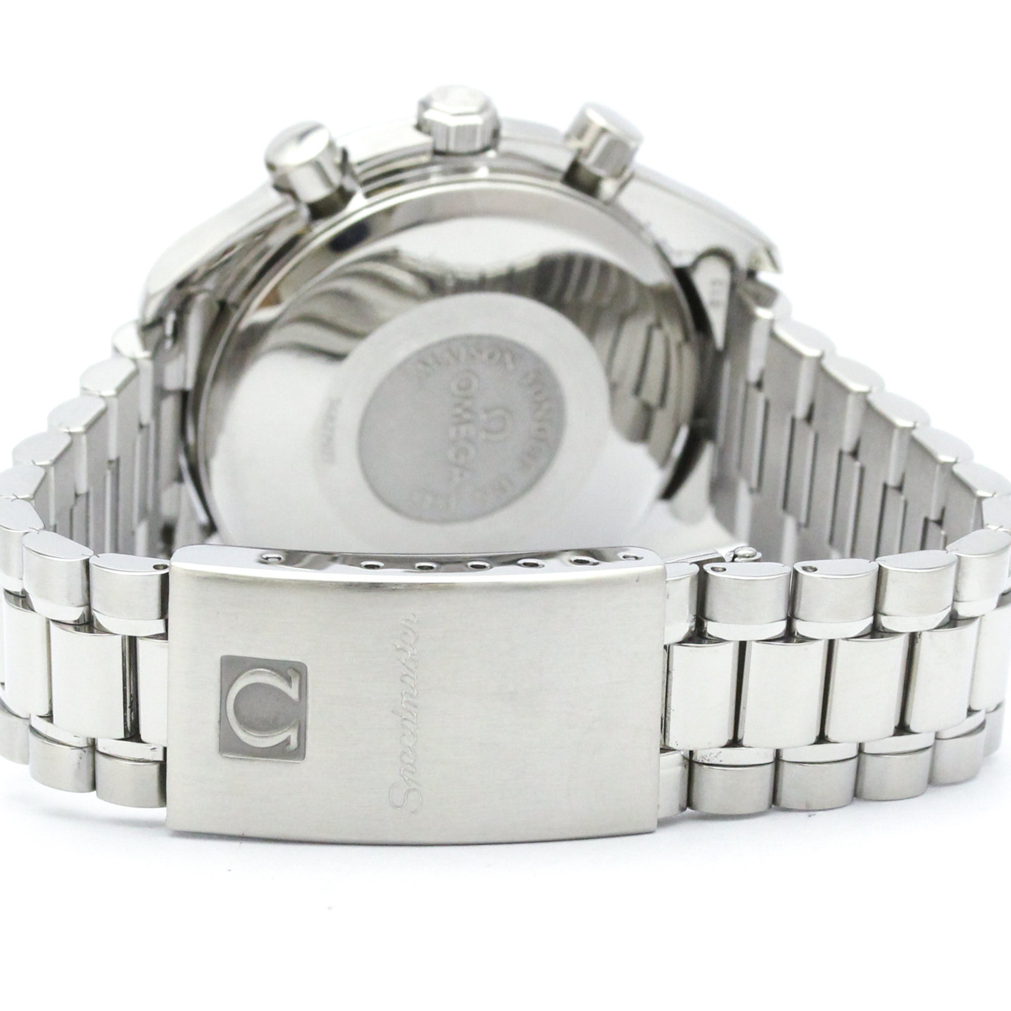Omega Speedmaster Triple Calendar Chronograph Automatic Stainless Steel Watch (Pre-Owned)