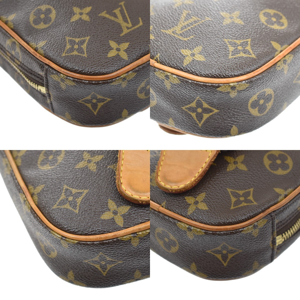 Louis Vuitton Pochette Gange Monogram Canvas Brown Canvas Clutche & Pouche Bag (Pre-Owned)