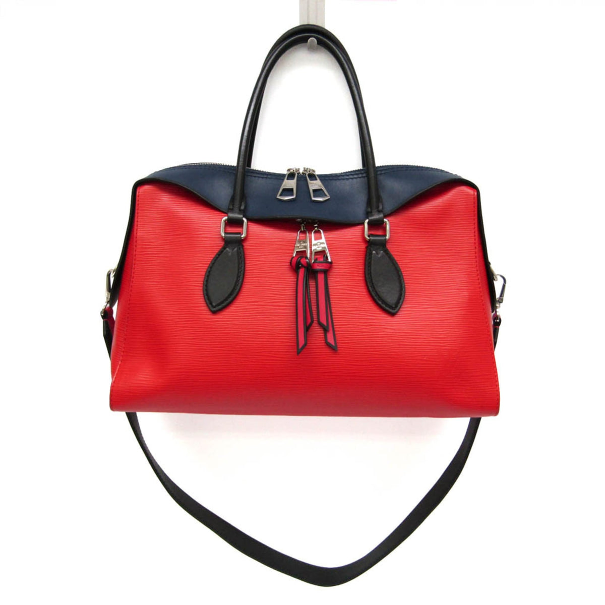 Louis Vuitton Tuileries Epi Leather Red Leather Handbag (Pre-Owned)