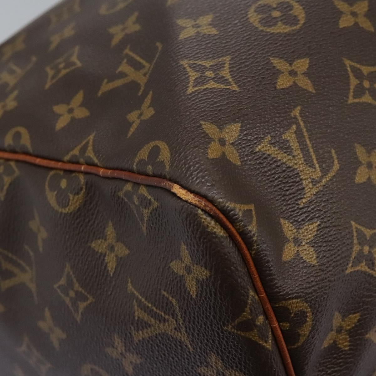Louis Vuitton Keepall Monogram Canvas Brown Canvas Travel Bag Bag (Pre-Owned)