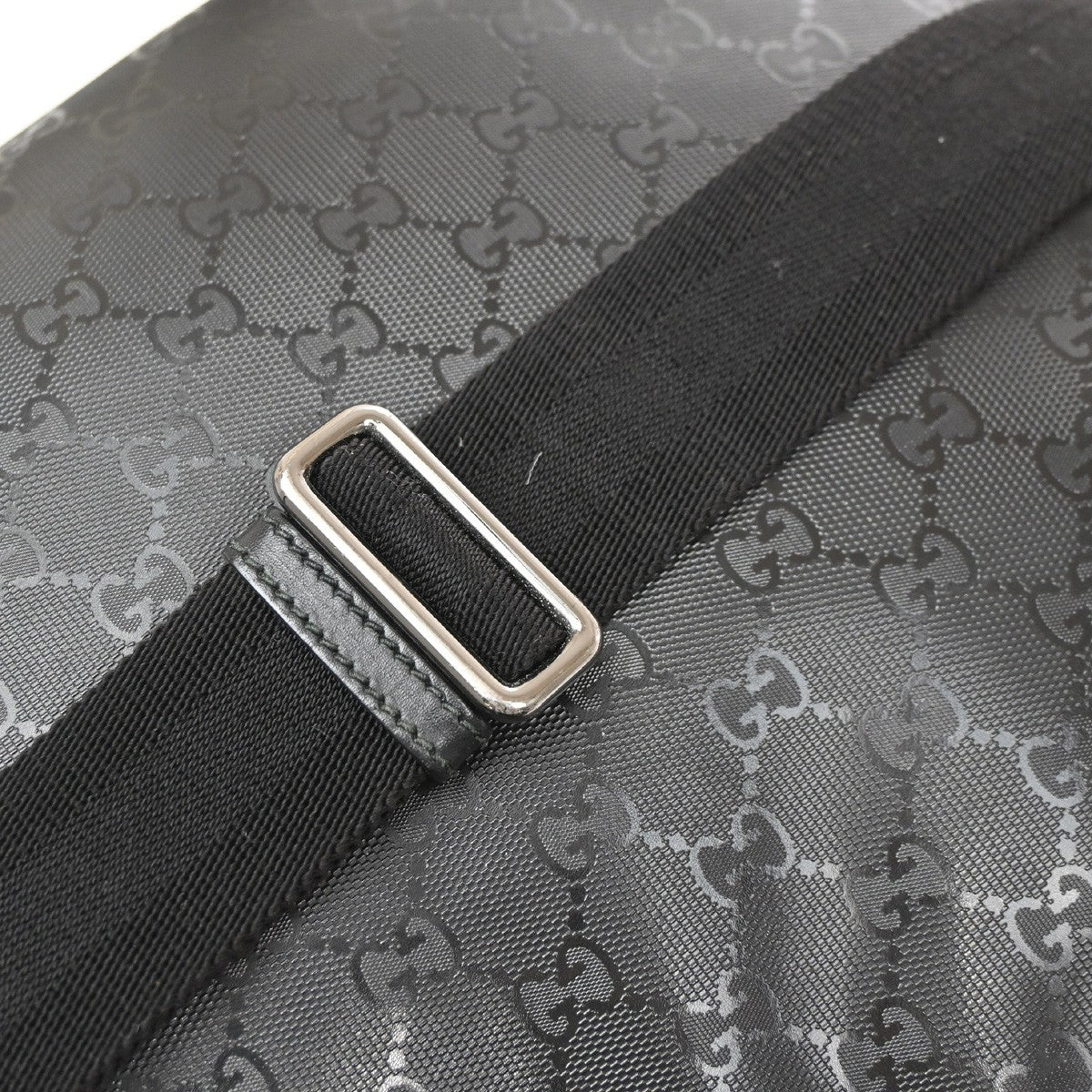 Gucci Crossbody Gg Imprime Black Canvas Crossbody Bag Bag (Pre-Owned)