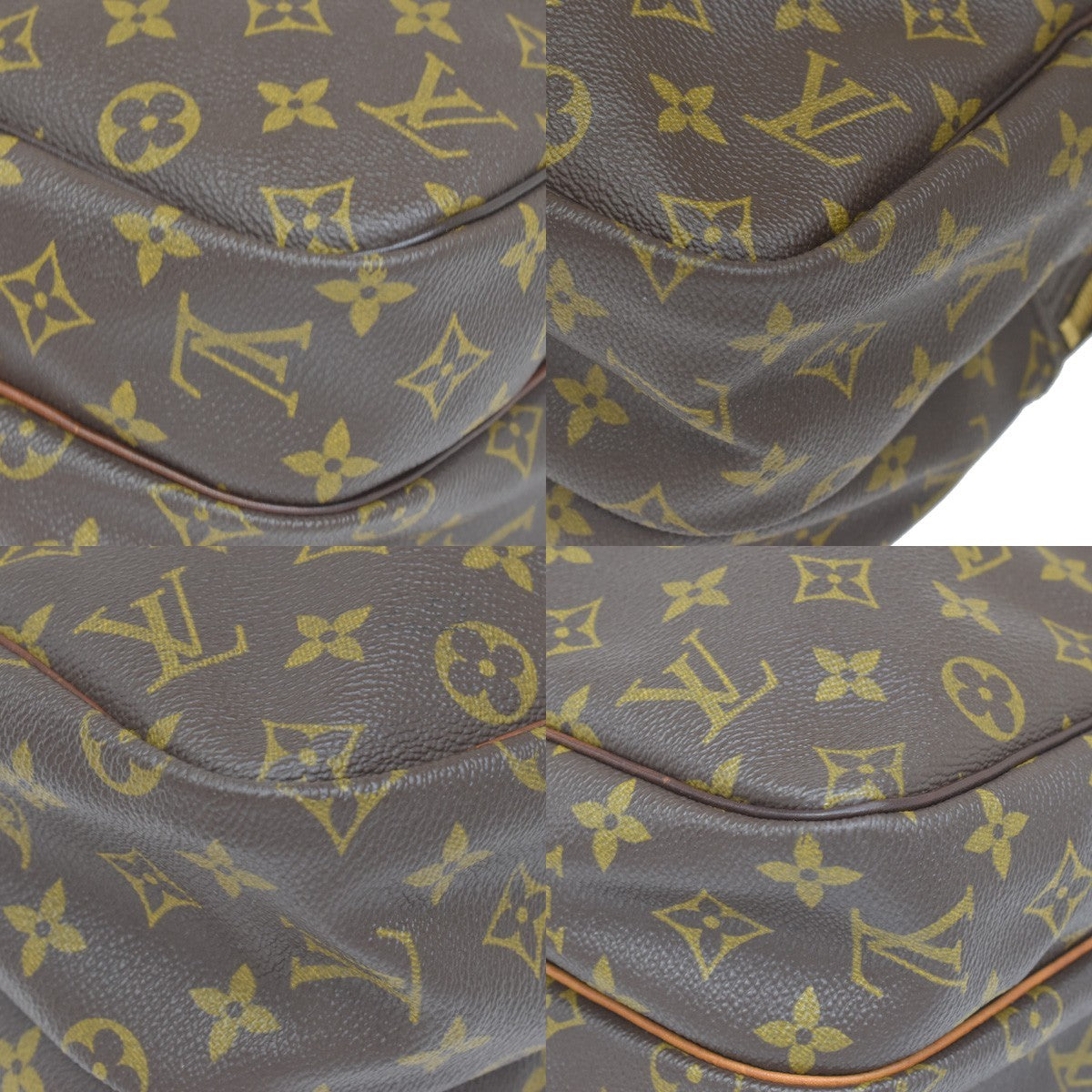 Louis Vuitton Reporter Monogram Canvas Brown Canvas Shoulder Bag Bag (Pre-Owned)