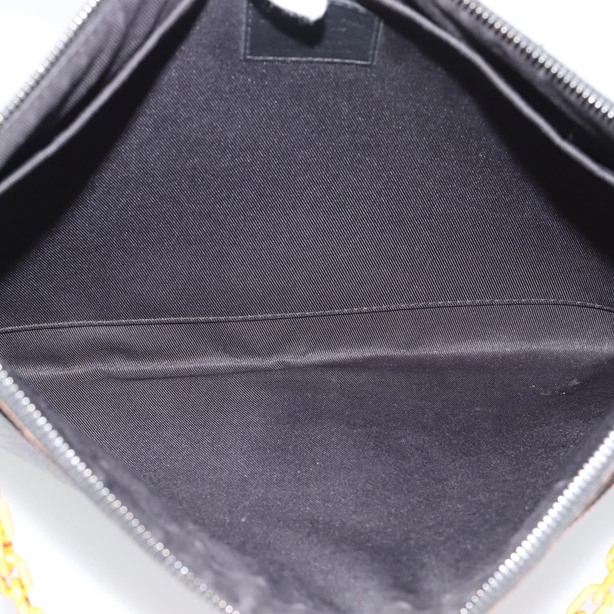 Louis Vuitton Solar Ray A4 Monogram Canvas Brown Canvas Clutche & Pouche Bag (Pre-Owned)