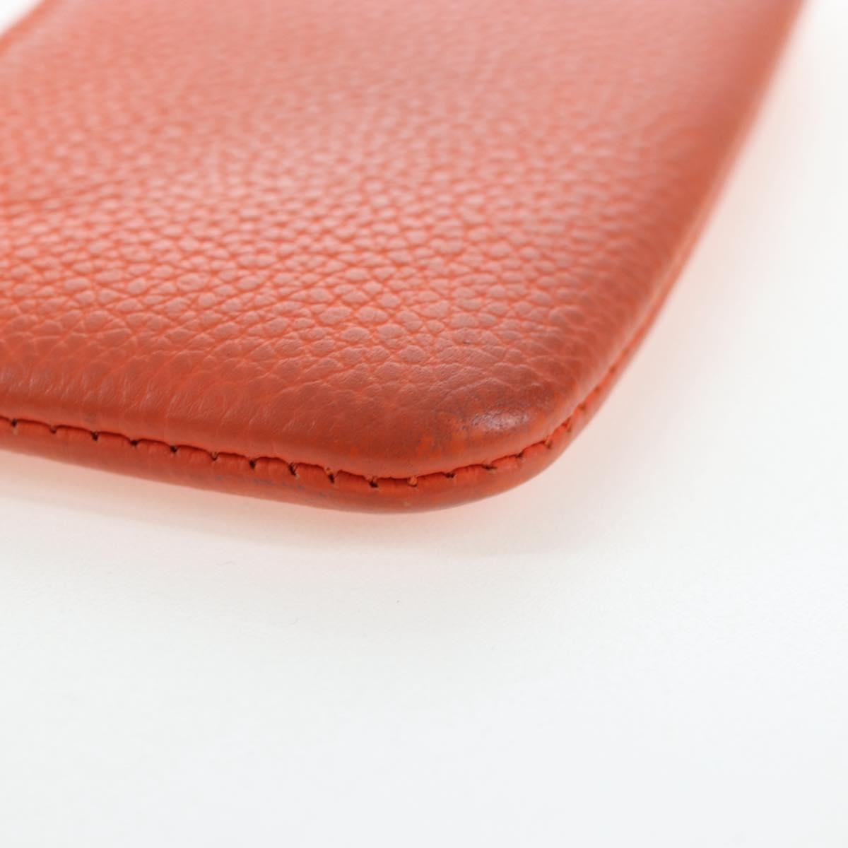 Louis Vuitton Pochette Clés Everyday Lv Leather Orange Leather Wallets Accessory (Pre-Owned)