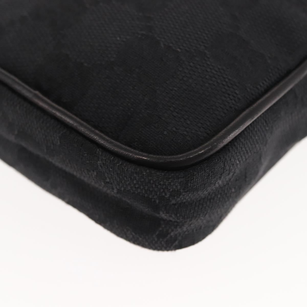 Gucci Gg Canvas Canvas Black Canvas Clutche & Pouche Bag (Pre-Owned)