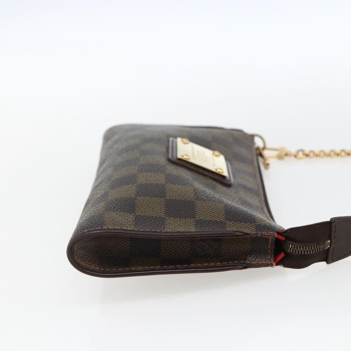 Louis Vuitton Sophie Damier Ebene Brown Canvas Clutche & Pouche Bag (Pre-Owned)