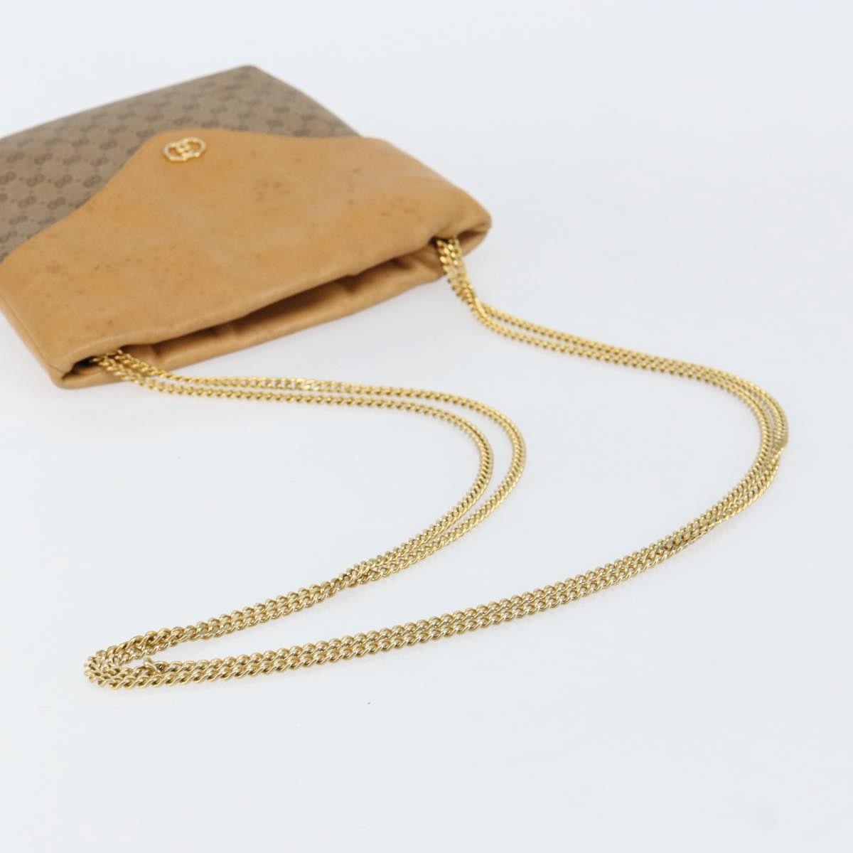 Gucci Micro Gg Supreme Gg Canvas Beige Pvc Shoulder Bag Bag (Pre-Owned)
