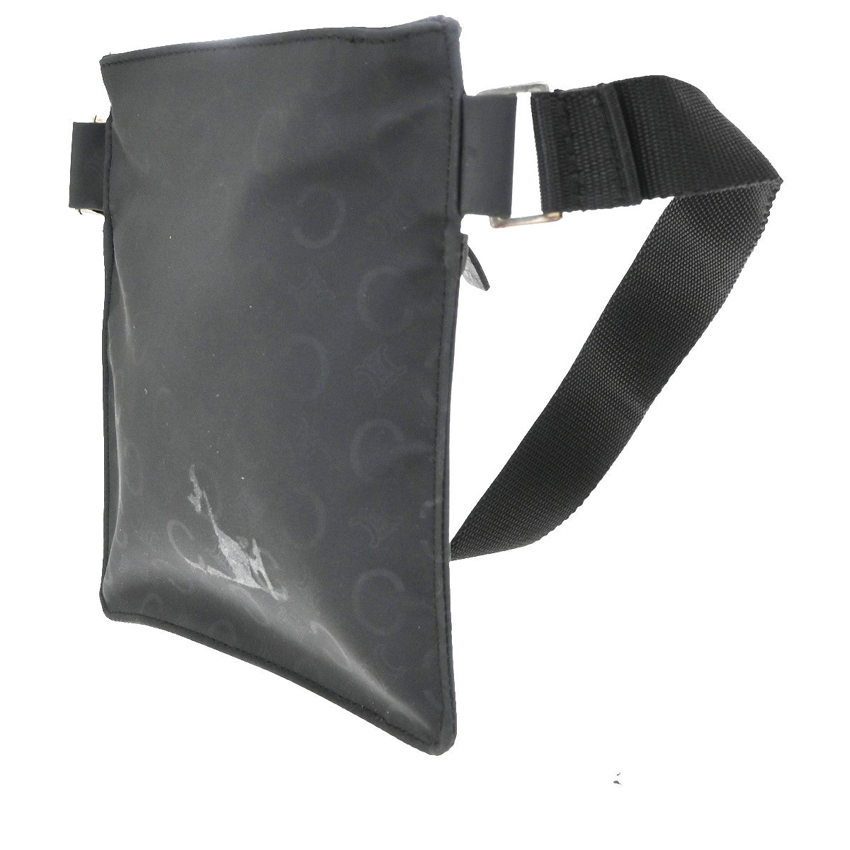 Celine Macadam Waist Nylon Black Canvas Backpack Bag (Pre-Owned)