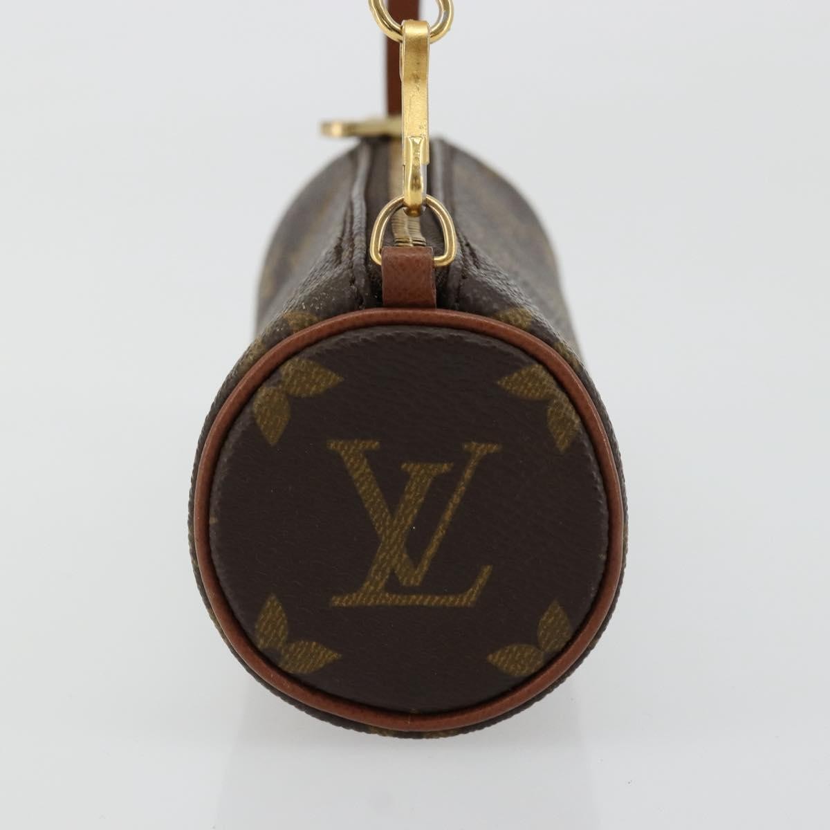 Louis Vuitton Papillon Pochette Monogram Canvas Brown Canvas Clutche & Pouche Bag (Pre-Owned)