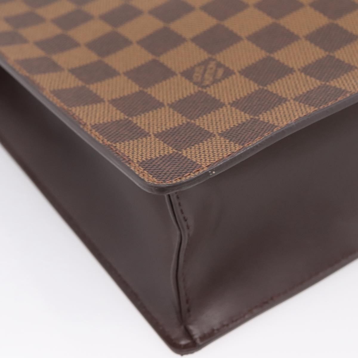 Louis Vuitton Venice Sac Plat Damier Brown Canvas Tote Bag Bag (Pre-Owned)