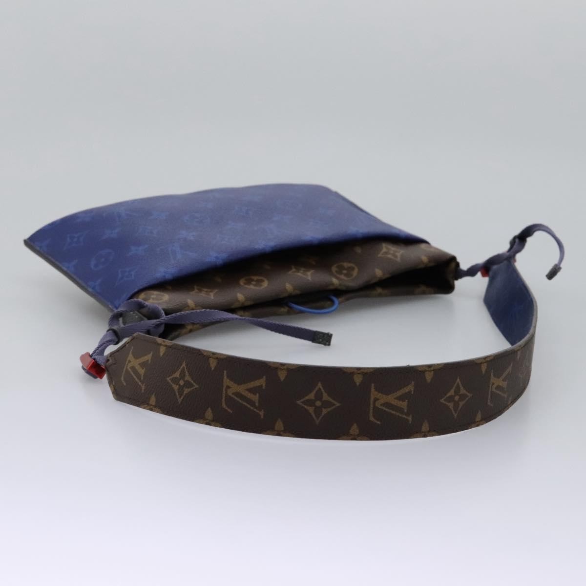 Louis Vuitton Outdoor Limited Edition Monogram Pacific Canvas Blue Canvas Shoulder Bag Bag (Pre-Owned)