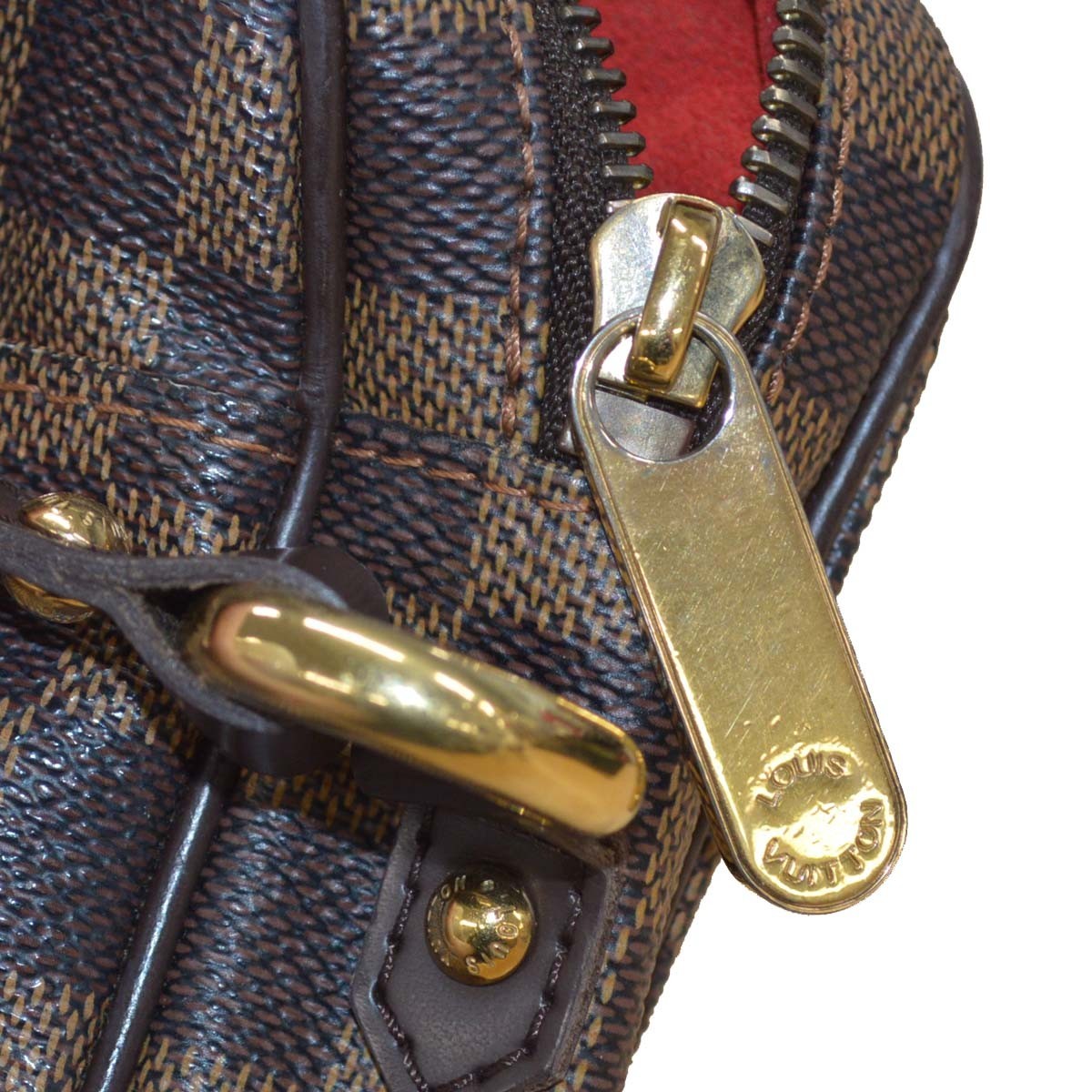 Louis Vuitton Rift Damier Brown Canvas Handbag (Pre-Owned)