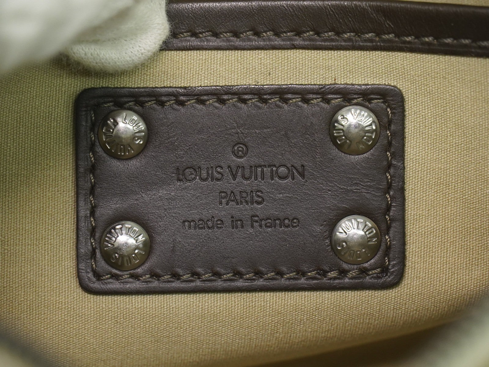 Louis Vuitton Conte De Fees Pochette Monogram Patchwork Khaki Canvas Shoulder Bag Bag (Pre-Owned)