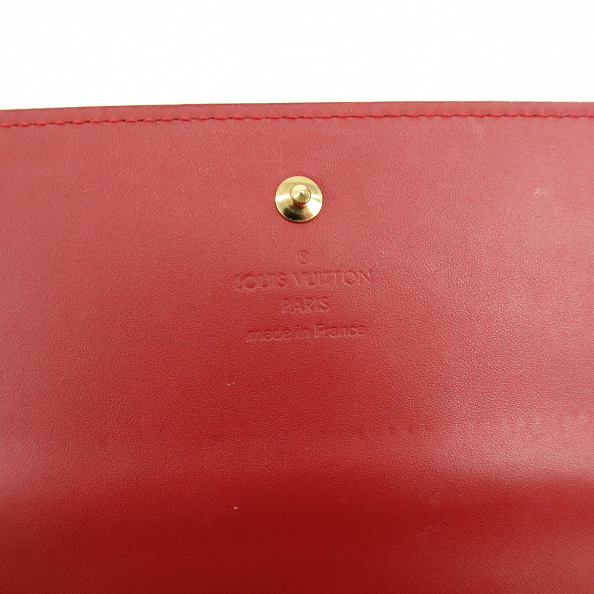 Louis Vuitton Chaine Monogram Vernis Red Patent_Leather Crossbody Bag Bag (Pre-Owned)