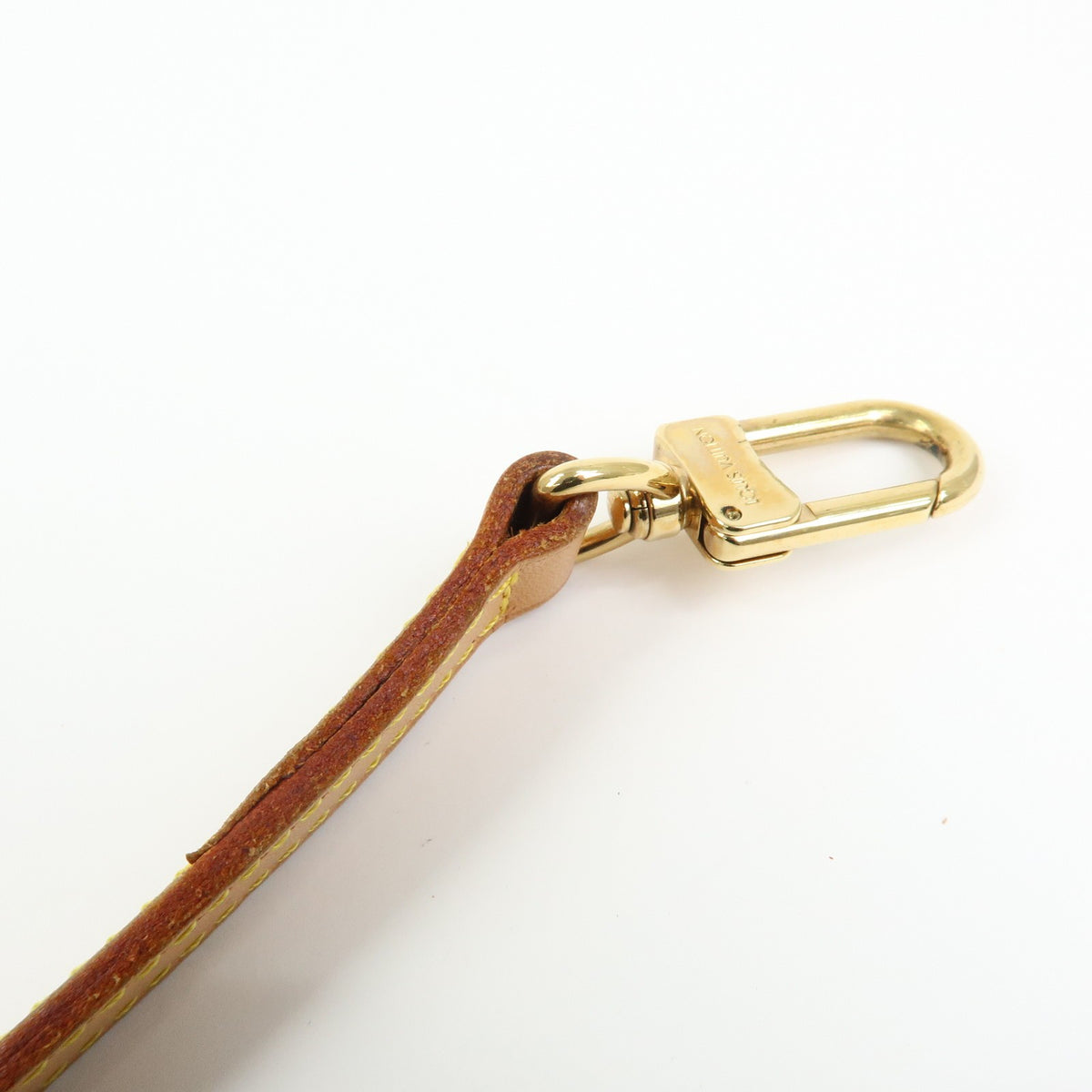 Louis Vuitton Shoulder Strap Vachetta Leather Beige Leather Straps Accessory (Pre-Owned)