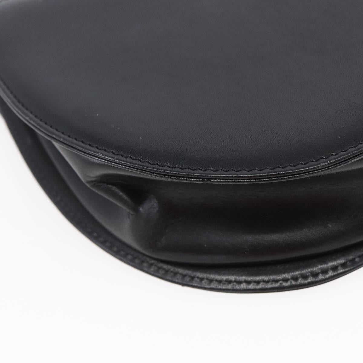 Givenchy Vintage 4G Leather Black Leather Handbag (Pre-Owned)