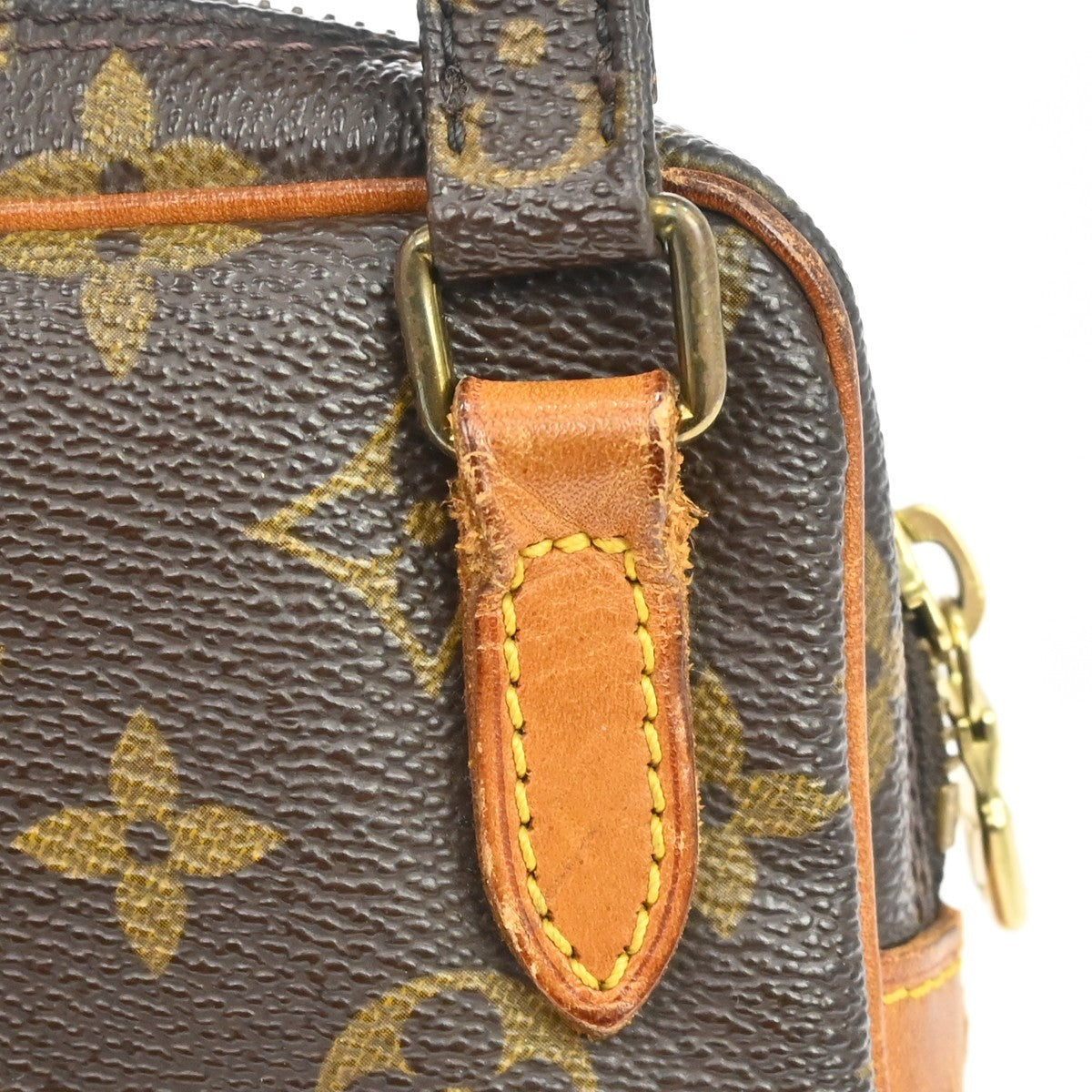 Louis Vuitton Marly Monogram Brown Canvas Handbag (Pre-Owned)