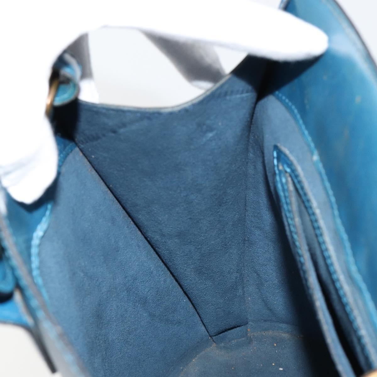 Louis Vuitton Cluny Epi Leather Blue Leather Shoulder Bag Bag (Pre-Owned)