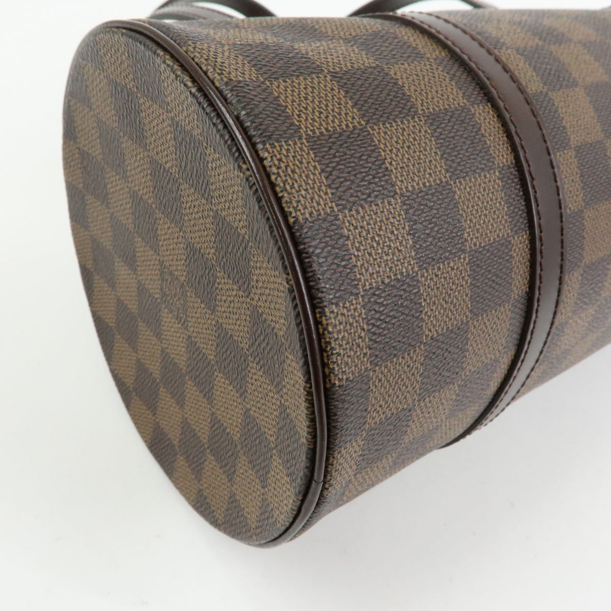 Louis Vuitton Papillon Damier Ebene Brown Canvas Handbag (Pre-Owned)