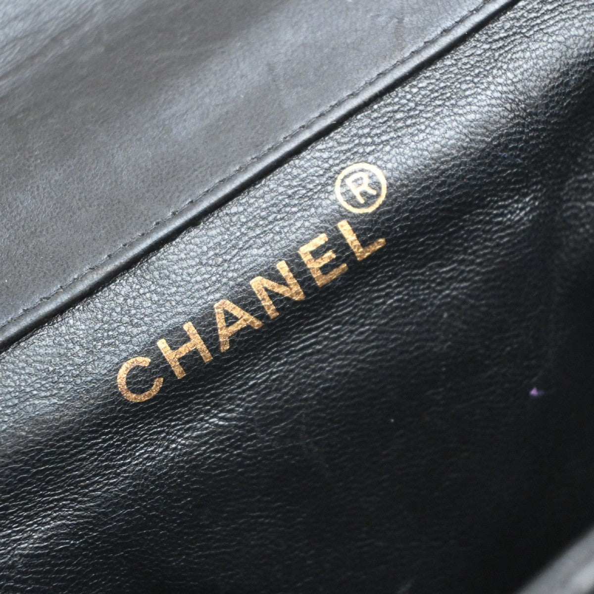 Chanel Duma Drawstring Quilted Leather Black Leather Backpack Bag (Pre-Owned)