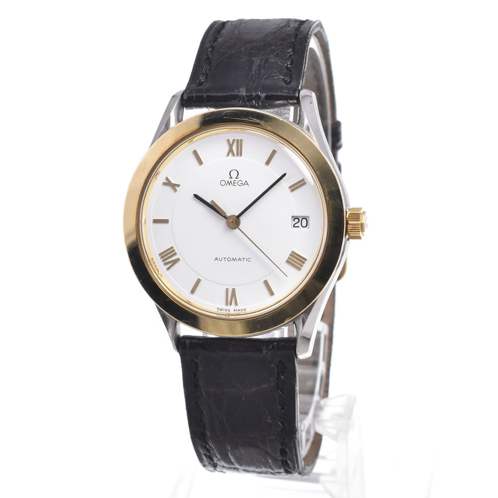 Omega Seamaster Automatic Stainless Steel With Yellow Gold Watch (Pre-Owned)