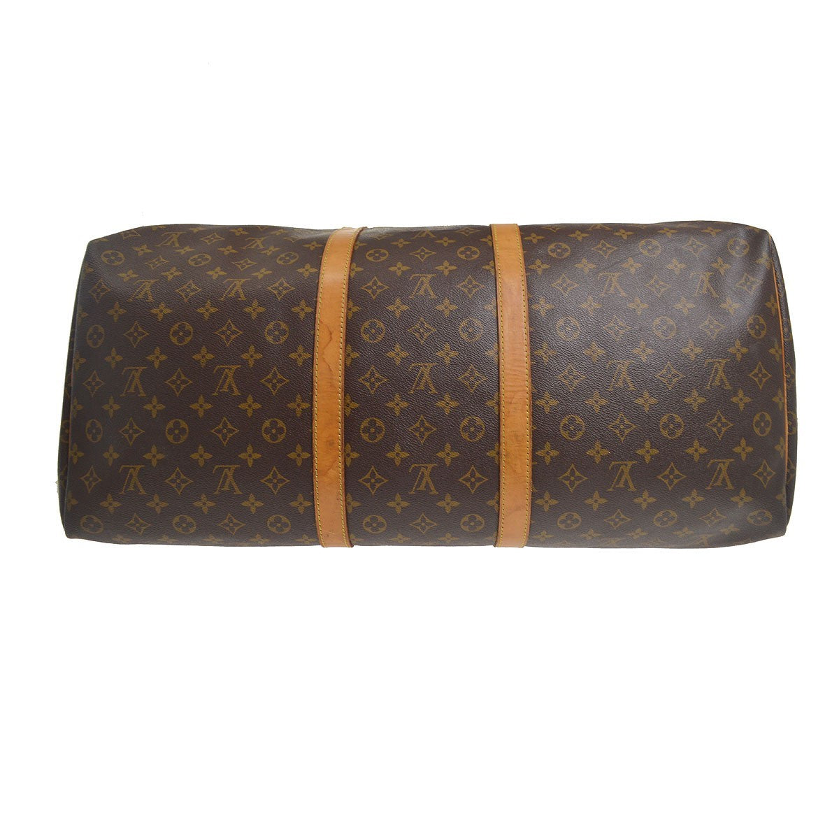 Louis Vuitton Keepall Monogram Multicolor Brown Canvas Travel Bag Bag (Pre-Owned)