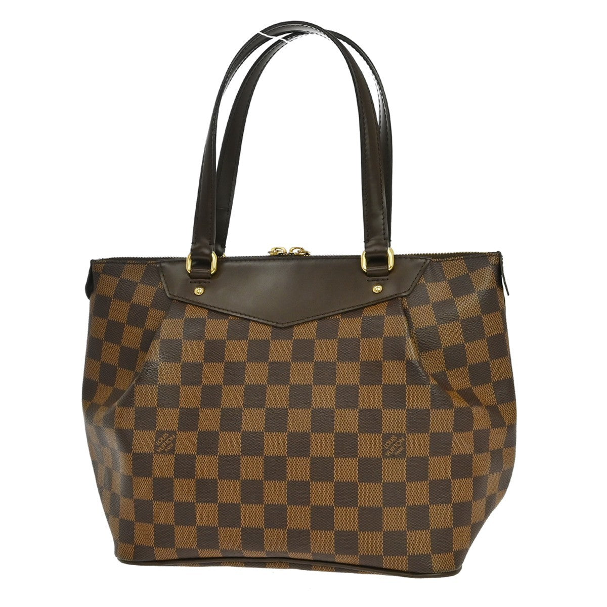 Louis Vuitton Westminster Damier Ebene Brown Canvas Tote Bag Bag (Pre-Owned)
