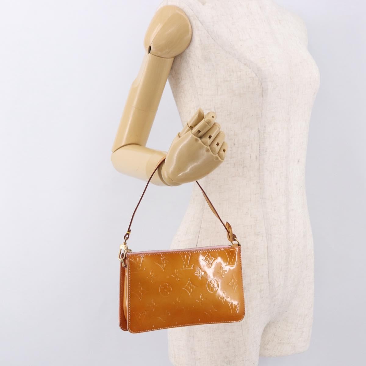 Louis Vuitton Lexington Pochette Patent Leather Pink Patent_Leather Clutche & Pouche Bag (Pre-Owned)
