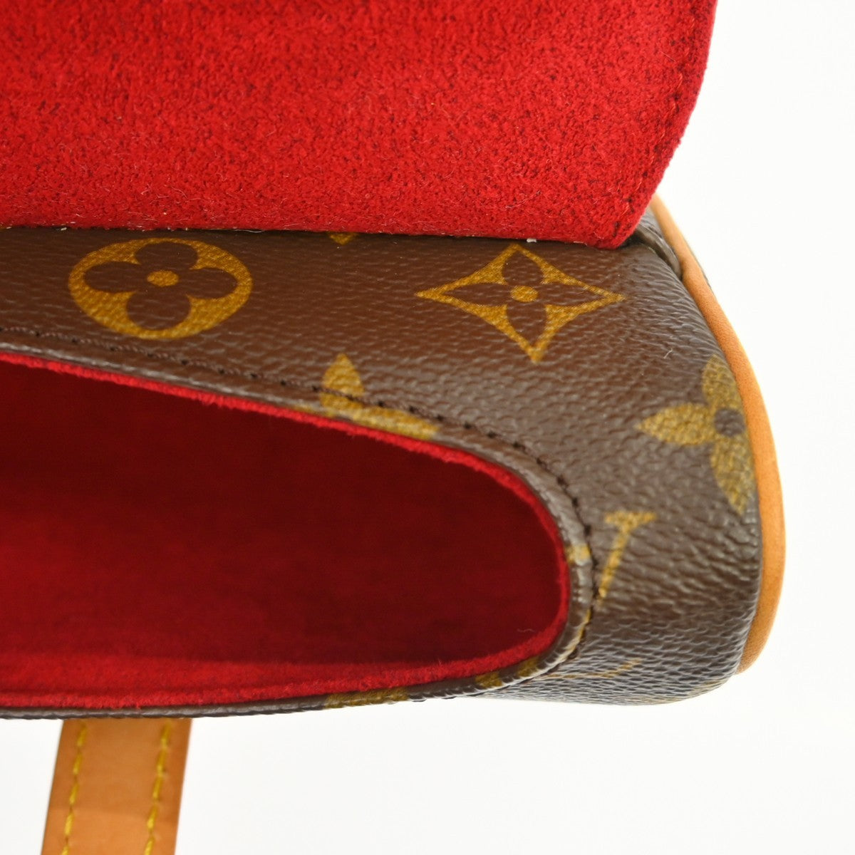 Louis Vuitton Sonatine Monogram Canvas Brown Canvas Handbag (Pre-Owned)