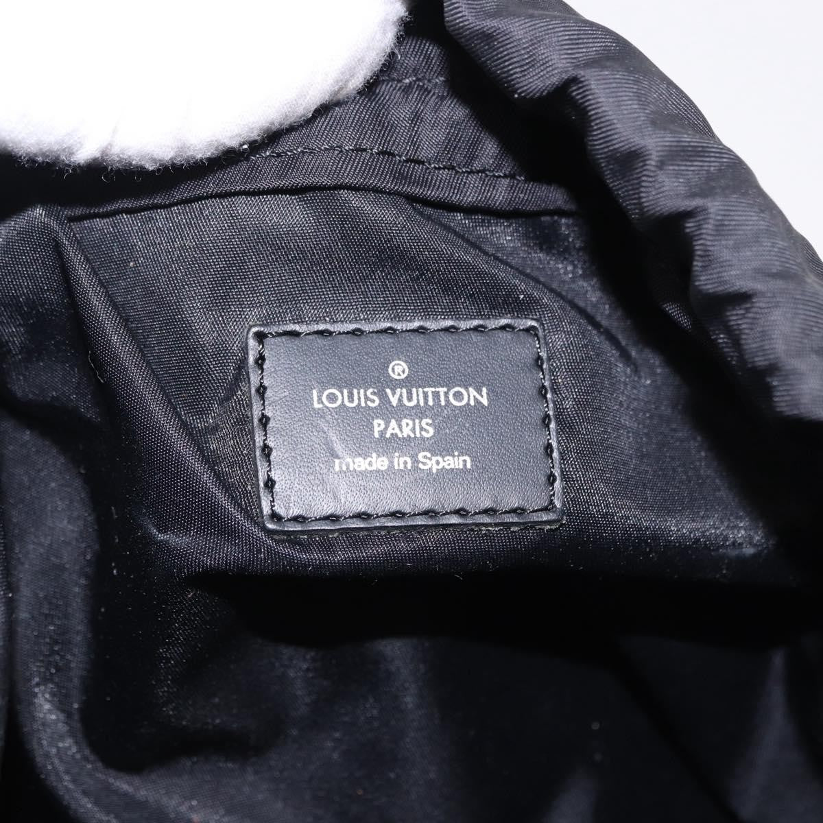 Louis Vuitton Cabas Light Drawstring Monogram Eclipse Canvas Black Canvas Tote Bag Bag (Pre-Owned)