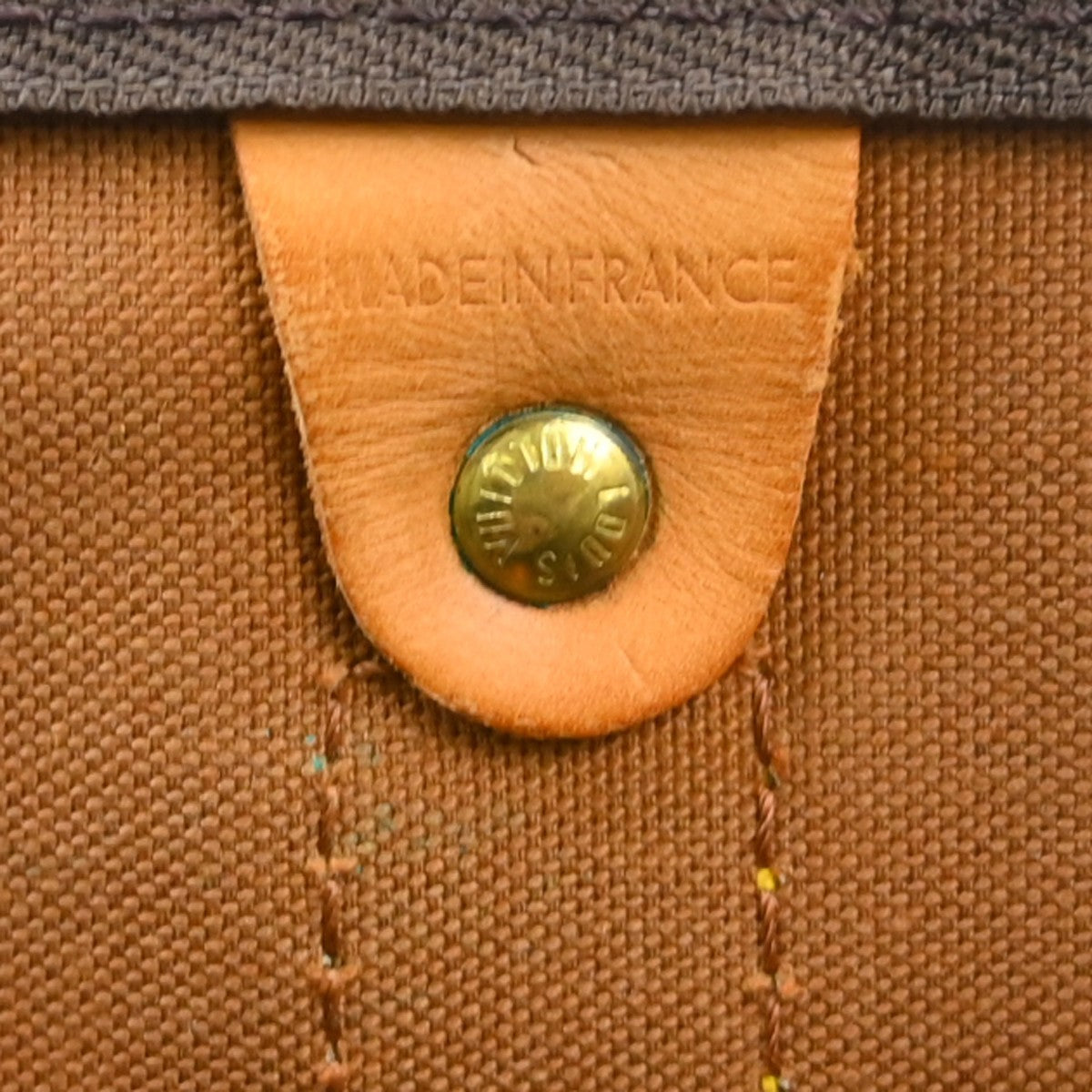 Louis Vuitton Keepall Monogram Canvas Brown Canvas Travel Bag Bag (Pre-Owned)