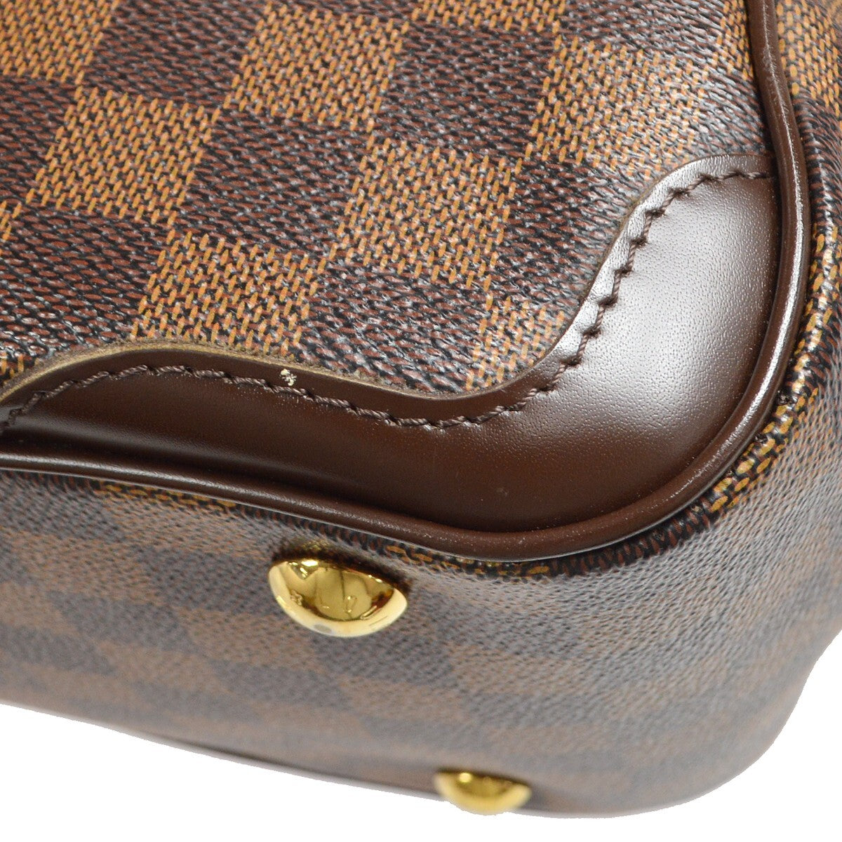 Louis Vuitton Verona Damier Ebene Brown Canvas Shoulder Bag Bag (Pre-Owned)