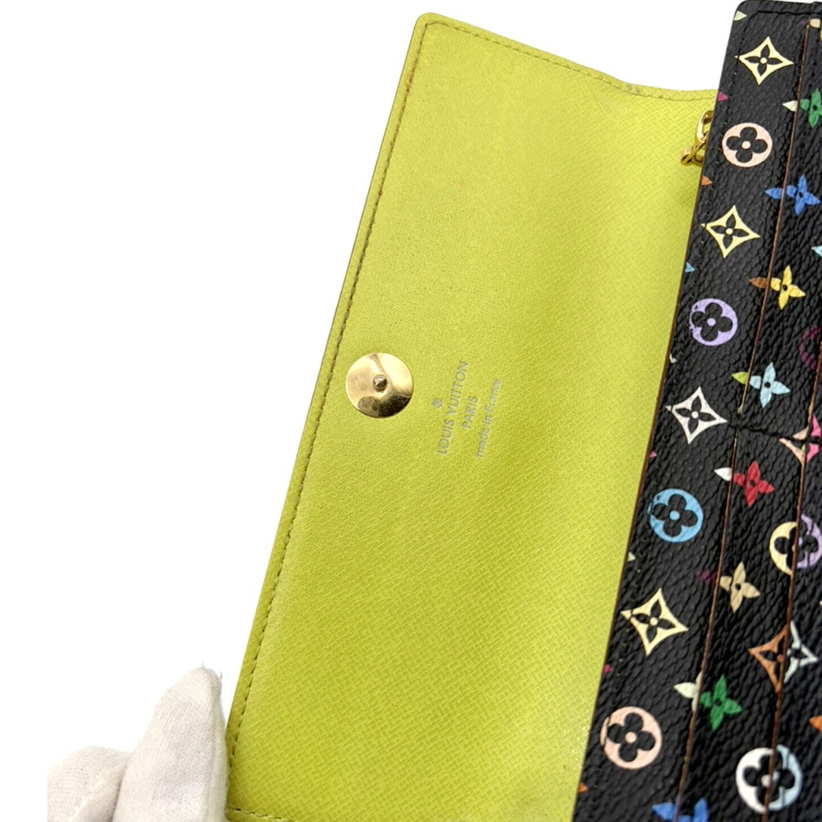 Louis Vuitton Sarah Monogram Multicolor Multicolour Canvas Wallets Accessory (Pre-Owned)