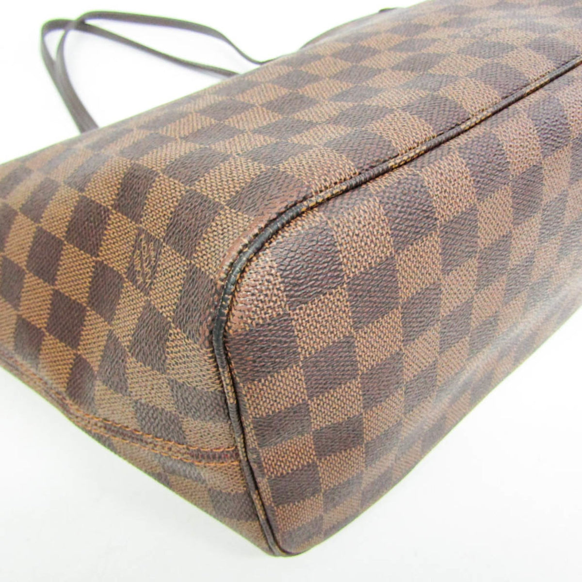 Louis Vuitton Neverfull Damier Brown Canvas Tote Bag Bag (Pre-Owned)