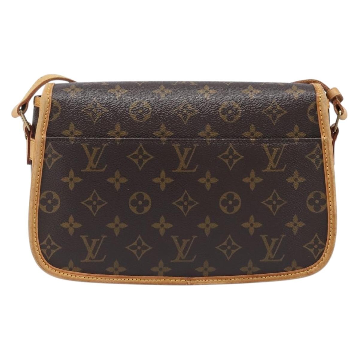 Louis Vuitton Sologne Monogram Canvas Brown Canvas Handbag (Pre-Owned)